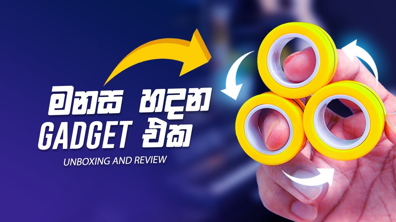 Quick Unboxing And Review FinGears Rings Stress Relief Toys YouTube