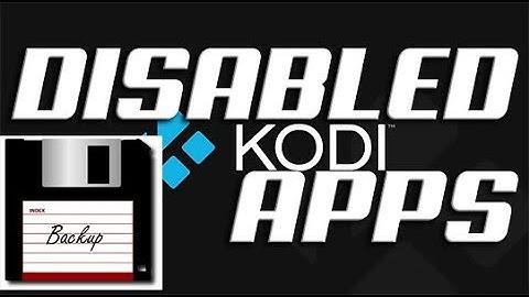 WHY Your Add-ons Are DISABLED After Restoring a Kodi Backup - THE FIX!