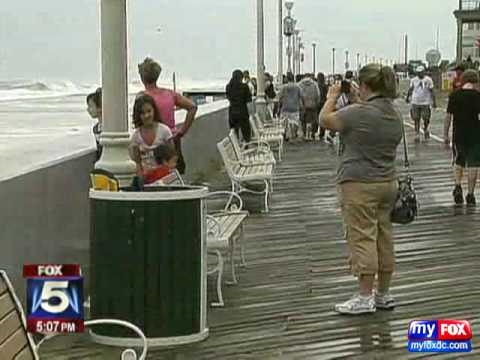 Hurricane Earl In Ocean City, MD Fox 5