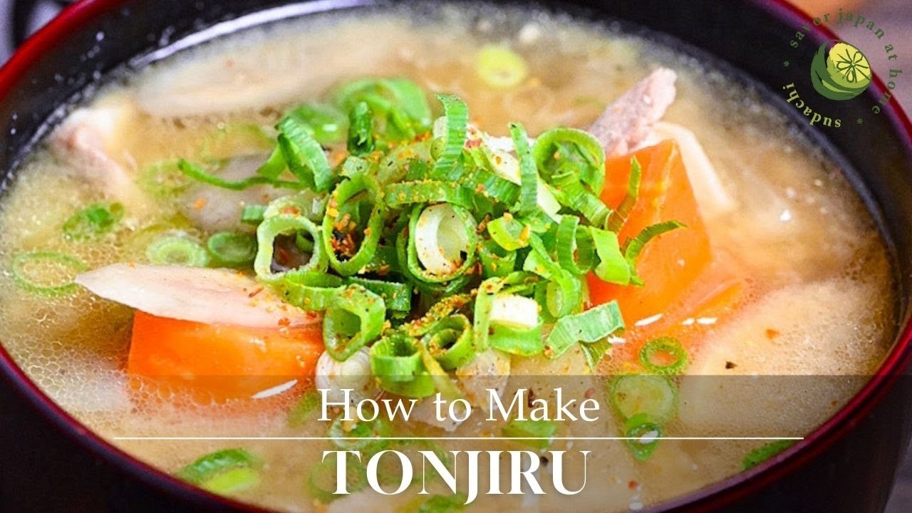 Tonjiru-Japanese Miso Soup-Recipe