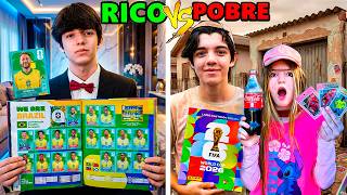 RICO VS POBRE - ÁLBUM DA COPA 2026! - Parte 5