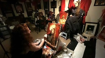 3 Hour Portrait Painting as a Time-lapse