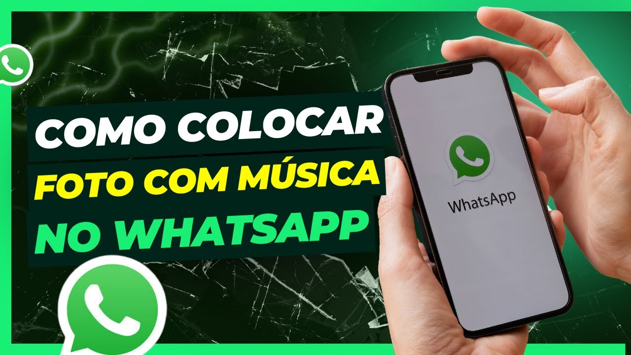 Como Postar Foto com Música no Status do Whatsapp - YouTube