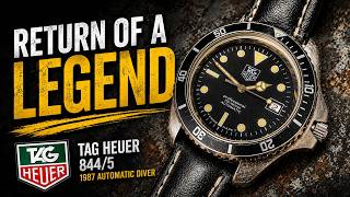 Restoring a 1987 TAG Heuer 844/5 | ETA 2824-2 Automatic