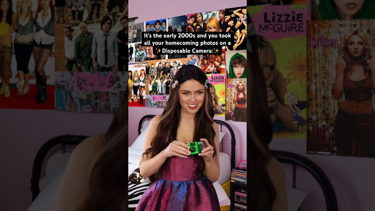 It's the #early2000s and you took all your homecoming photos on a  Disposable Camera. #nostalgia - YouTube