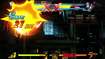 Ultimate MvC3: Simple Viewtiful Joe Corner Combo