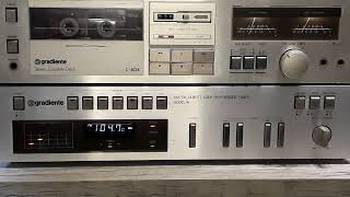 Demonstração. Gradiente model 16 e C404