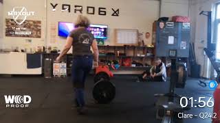 Clare Hughes 24.2 Max out