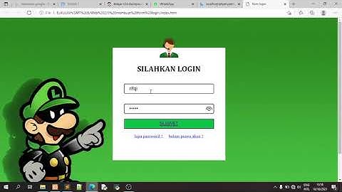 Membuat Form LOgin tanpa database dengan CSS