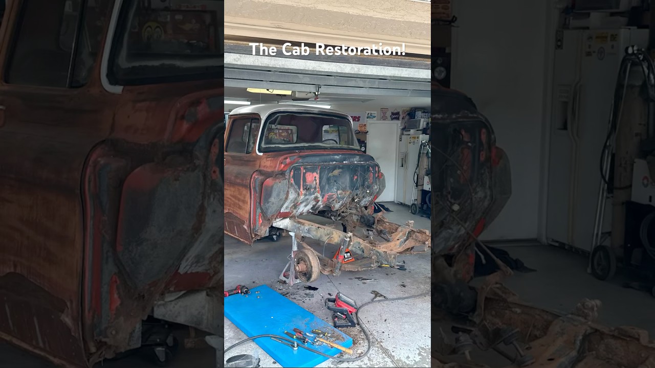 1958 Chevy Apache Truck Build: The Cab Restoration!