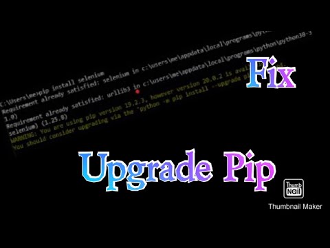 How to Upgrade your Pip command in Python ( any version) hindi tutorial