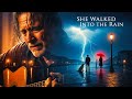 She Walked Into the Rain 🌧️ Emotional Blues Rock Ballad | Rainy Dog Blues Radio