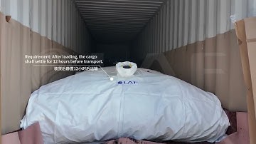 LAF 40ft Bitumen Flexitank | From the Middle East to China