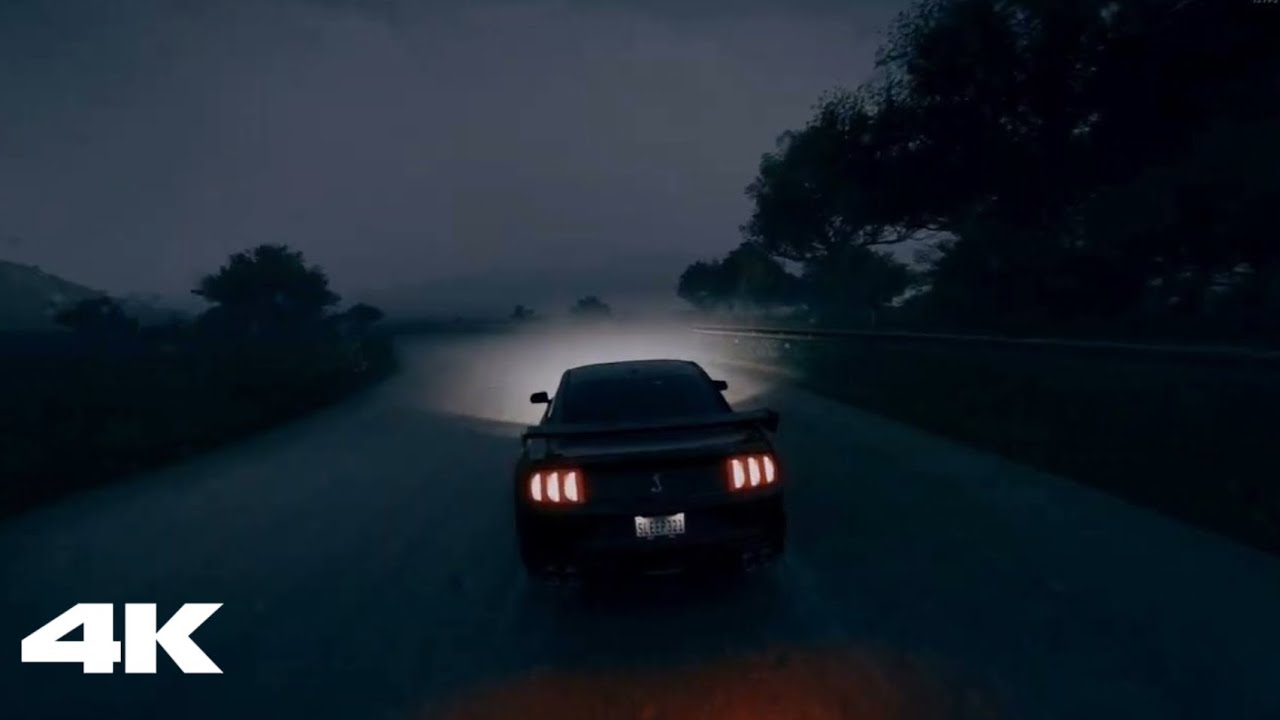dreamscape 🌧️ |FORZA| 1hr rainy night drive [4k]