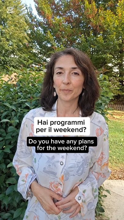 Small talks in Italian! 🗣🇮🇹 To avoid awkward silence 😐 #learnitalian