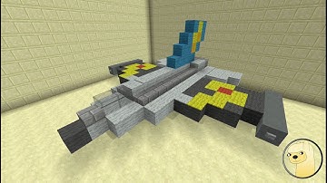 Minecraft - How To Build Transformers G1 Skydive!