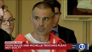 Video: Fotis Dulos, Michelle Troconis plead 'not guilty'