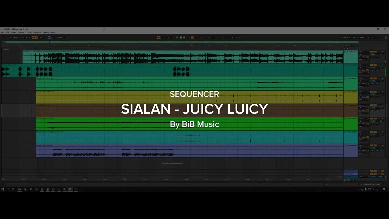 (SEQUENCER) SIALAN - Juicy Luicy & Adrian Khalif feat. Mahalini