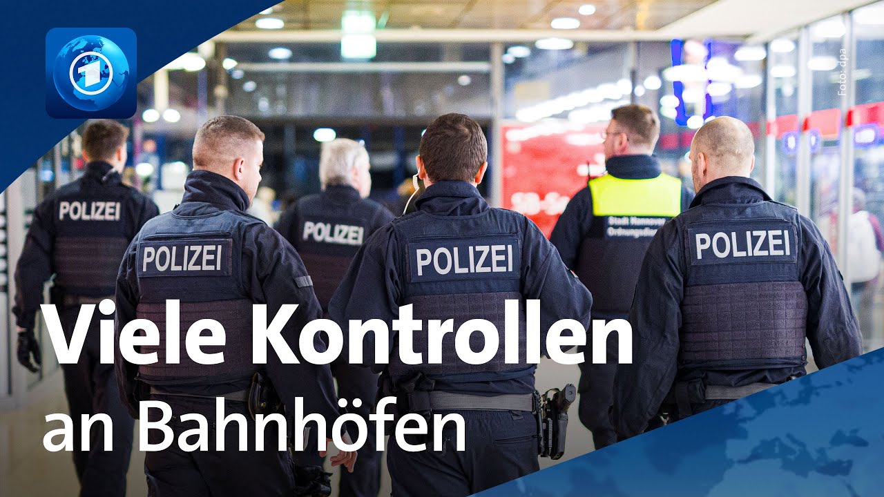 Bundesweit Kontrollen an deutschen Bahnhöfen – und Sperrung in Köln