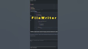 Java FileWriter nedir ? #java #kodlama #fiilewriter #yazılım #programming #shorts #short #yazılım