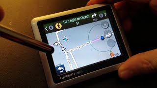 Using an old Garmin nuvi GPS for off-road and hiking use