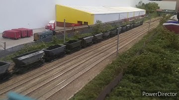 Dallam N gauge model railway 80s/90s traction