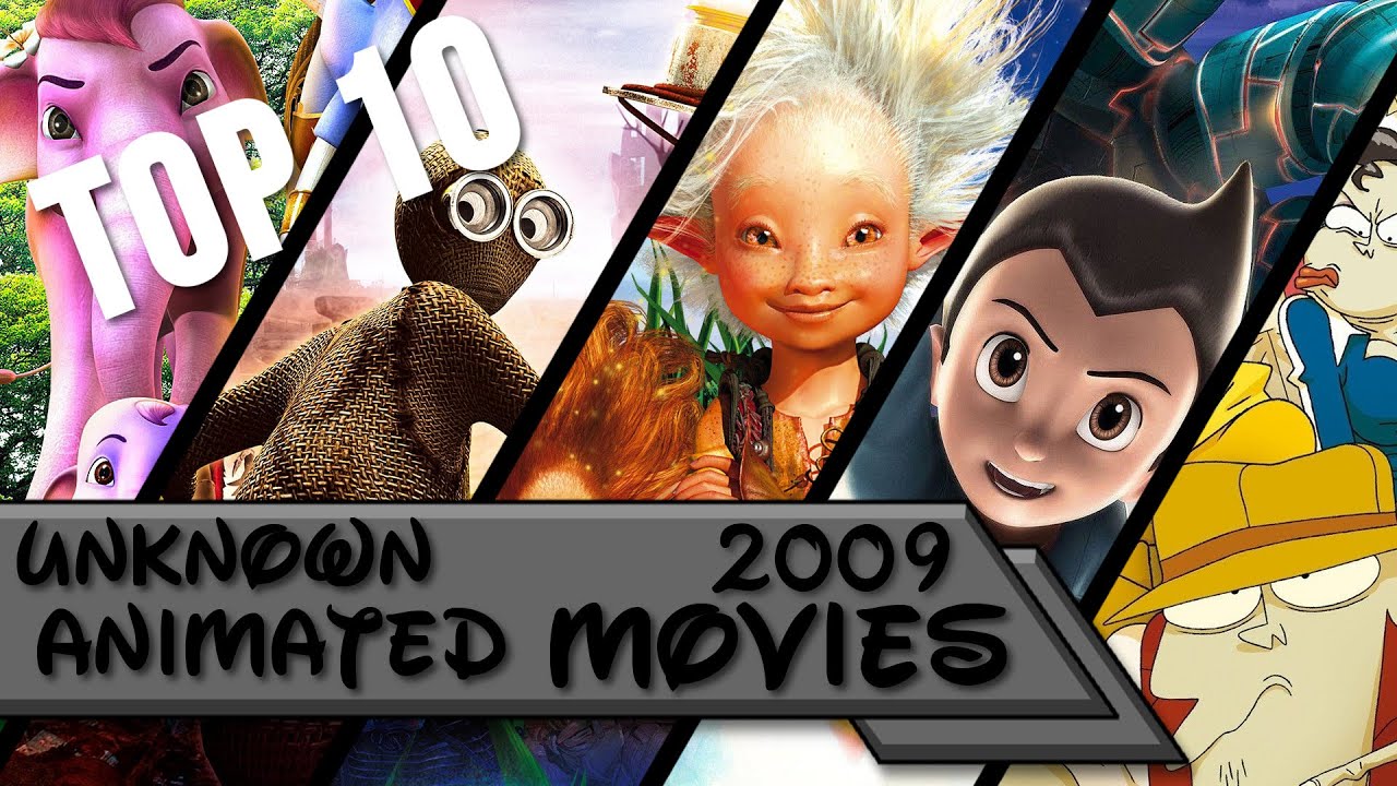 Top 10 | Unknown Animated Movies of 2008 - YouTube
