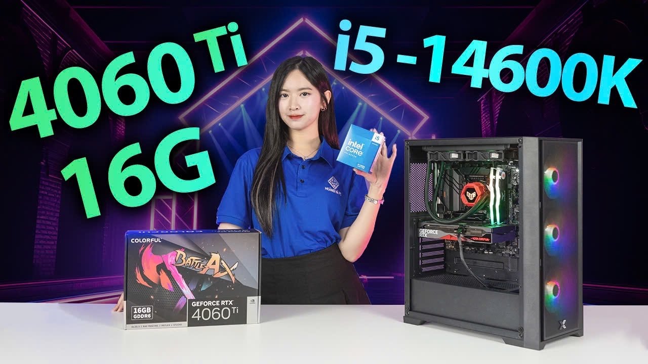 HHPC CORE i5 14600KF | 32G | NVIDIA RTX 4060 Ti 16GB