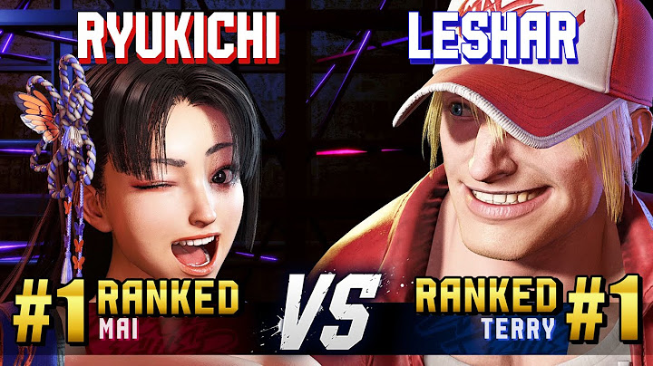 SF6 ▰ RYUKICHI (#1 Ranked Mai) vs LESHAR (#1 Ranked Terry) ▰ High Level Gameplay