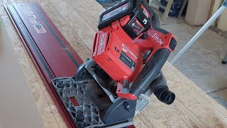 Milwaukee M18 Track Saw UK/Europe model Anti Tip Feature missing+ instalation