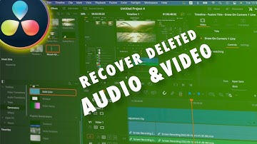 How to Recover Deleted Audio/Video in Davinci Resolve | Match Frame Audio/Video
