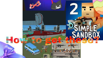 how to find every Easter Egg item|Simple Sandbox 2