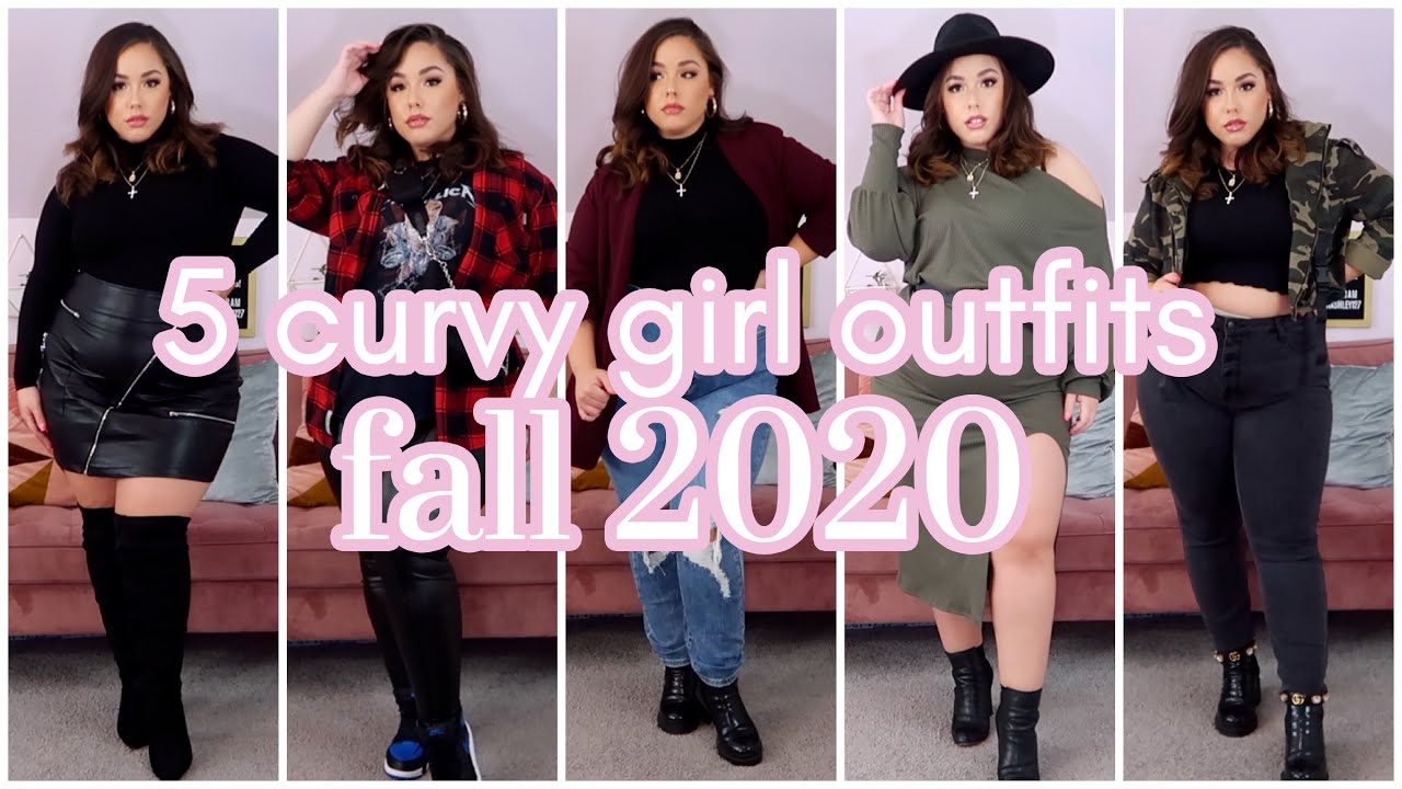 5 FALL OUTFIT IDEAS FOR CURVY GIRLS 