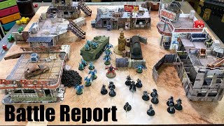 Grimdark Future Firefight, Troopers vs Bugs Battle Report