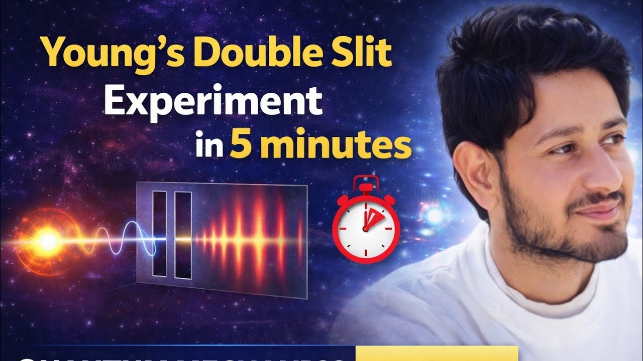 Youngs double slit experiment in 5 minutes/NEET/JEE - YouTube