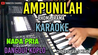 AMPUNILAH RHOMA IRAMA KARAOKE KOPLO