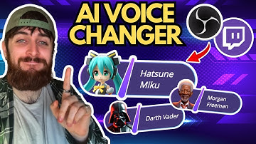 AI Voice Changer For OBS! The BEST For Streamers! (Setup Guide)