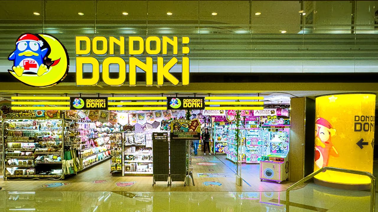 🇭🇰 Discover a GORGEOUS DON DON DONKI Store in HONG KONG - YouTube