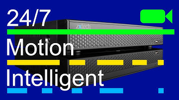 Configure Playback on Motion | Intelligent | Normal Recording Zxtech NVR