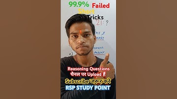 short tricks reasoning Questions #khansir #maths #shorts #ssc #ssccgl #upsc #ias #ips #tricks #like