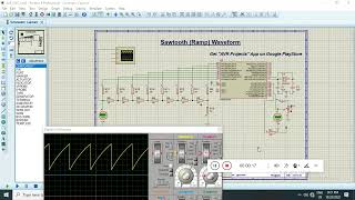 Sawtooth Waveform - AVR Projects App Demonstration screenshot 1