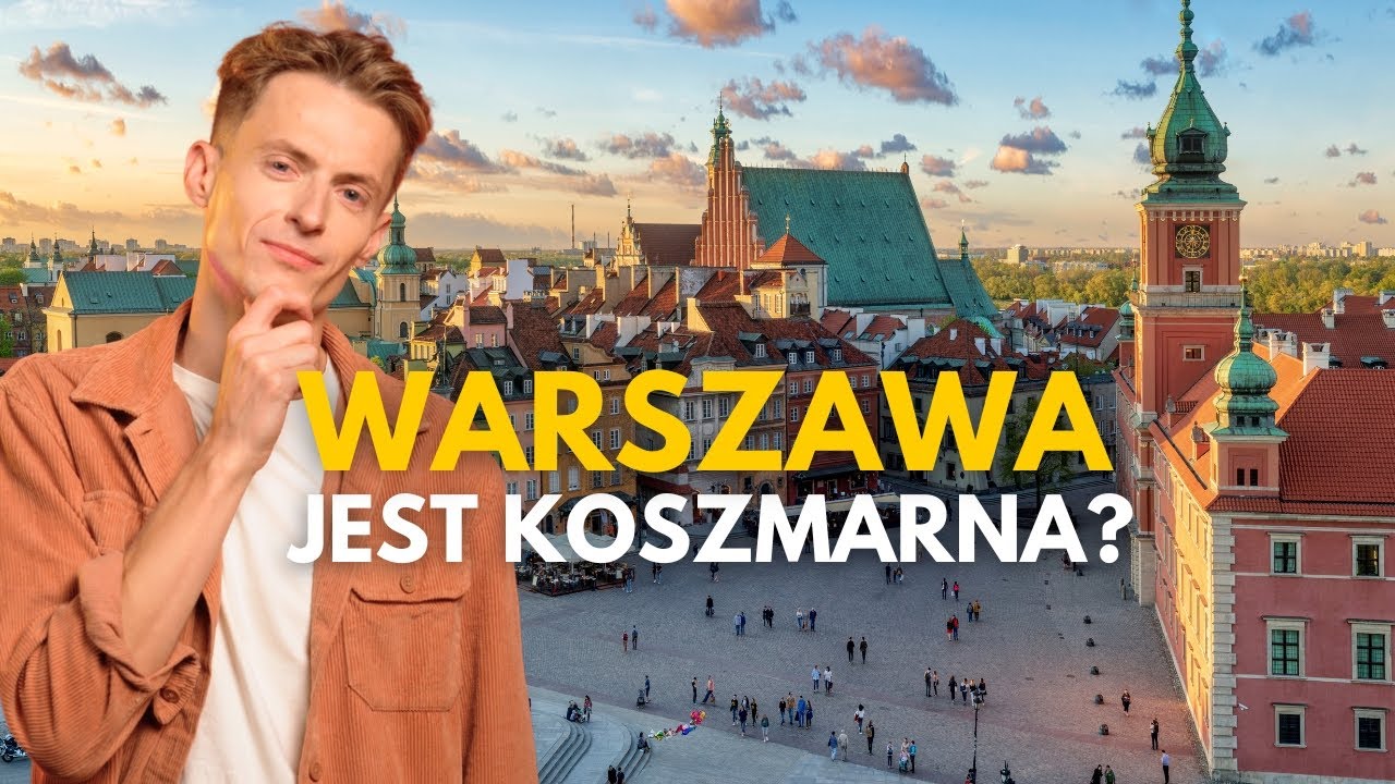 WARSZAWA JEST OKROPNA?! Zobaczyłem mniej i bardziej znane miejsca stolicy