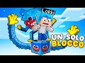 SOPRAVVIVO SU UN SOLO BLOCCO di HUGGY WUGGY su MINECRAFT ITA