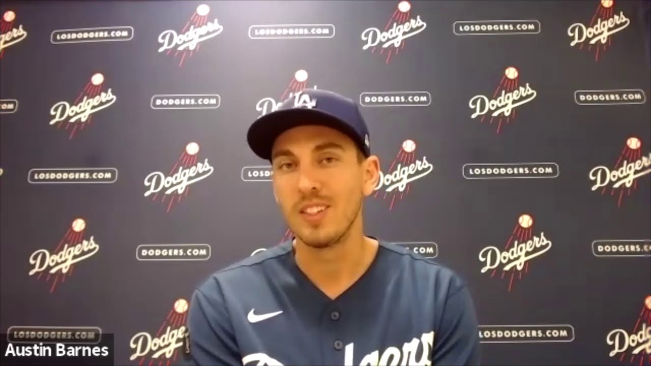 austin barnes dodgers jersey