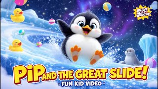 Pip and the Great Slide Spectacular || Pip’s Brave Belly-Whoosh