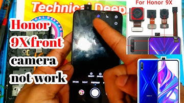 Honor 9X front camera problem fixed 💥💥