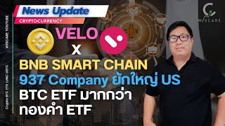 News Update : Velo X BNB 937 บริษัท ยักใหญ่ใน US จัด BTC ETF มากกว่า ทองคำ ETF ใน Q1