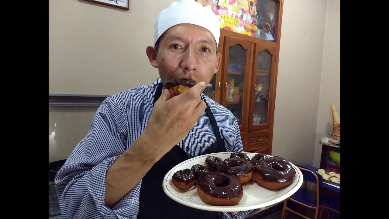 Cómo elaborar Donas Fáciles Rellenas Ecuador ( Con el toque de Luis)