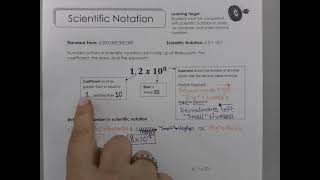 Pre-Algebra: Scientific Notation