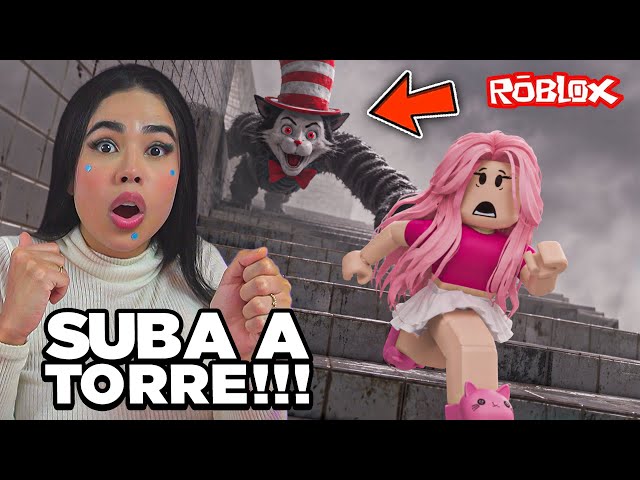 SOBREVIVA NESSA TORRE DO GATO DE CHAPÉU NO ROBLOX